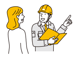 We will visit you for an on-site survey We will visit you for an on-site survey